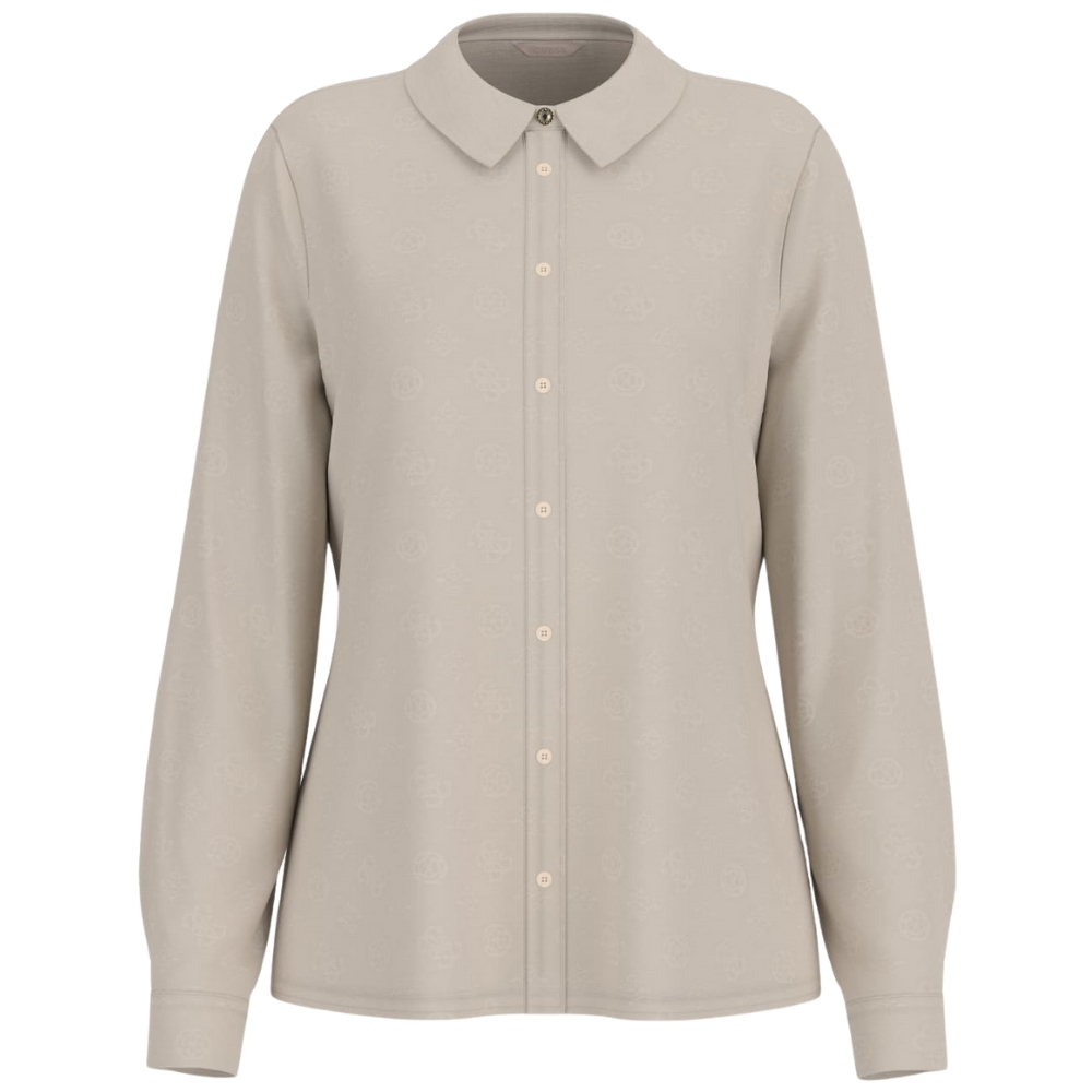 Camicia Guess logo peony