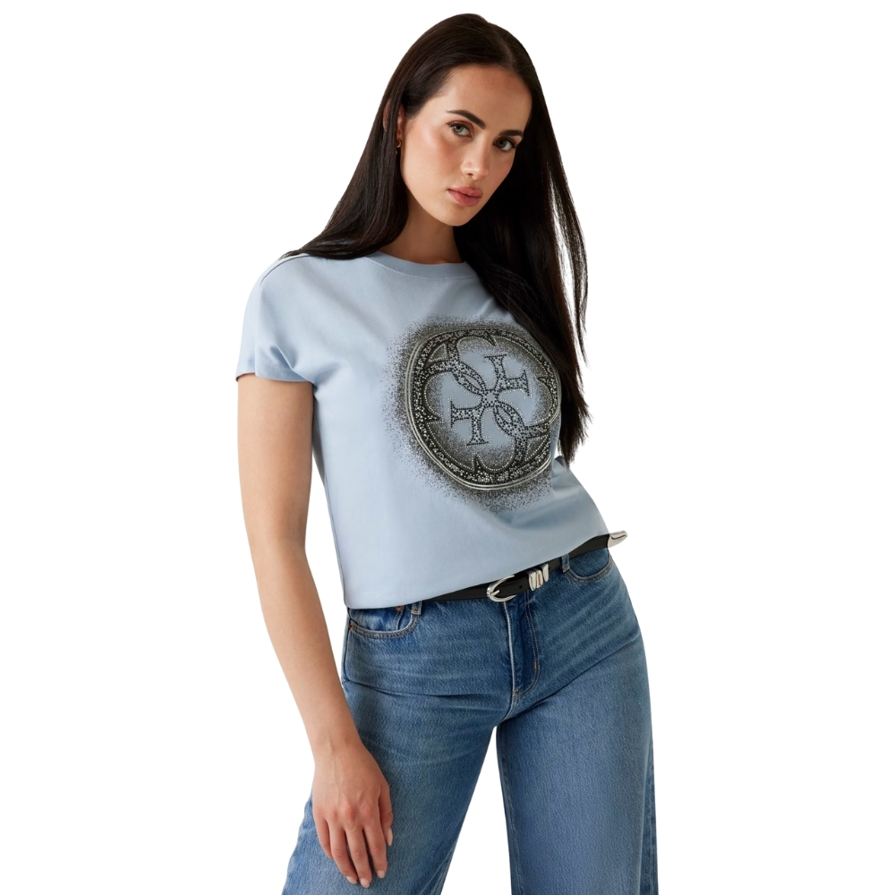 T-Shirt Guess slim fit logo 4G