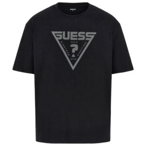T-Shirt Guess con logo a triangolo