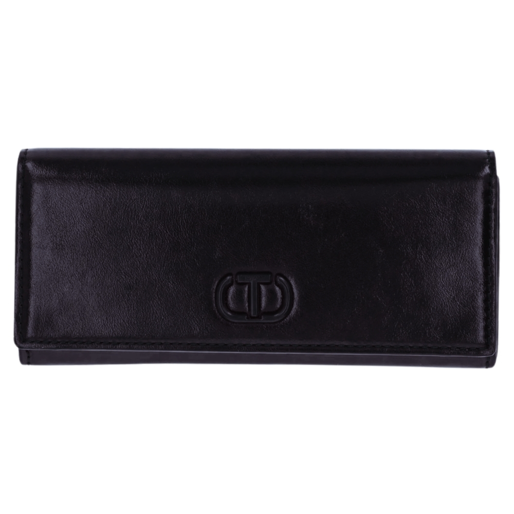 Portafoglio Twinset con patta e logo