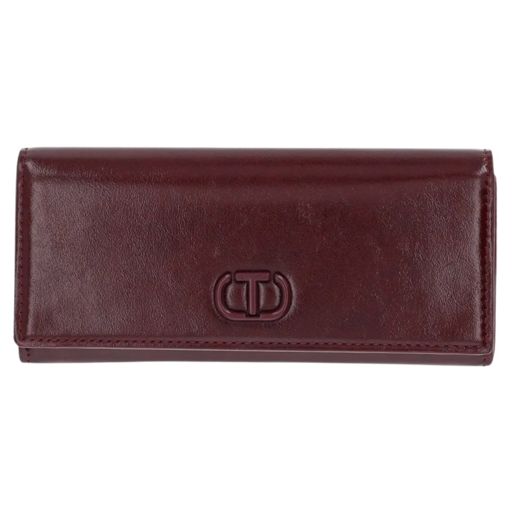 Portafoglio Twinset con patta e logo