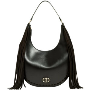 Borsa Twinset Hobo con frange
