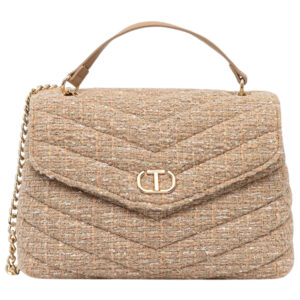 Borsa Twinset tracolla in tweed