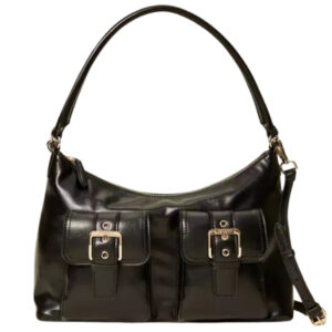 Borsa Twinset a tracolla con tasche e fibbie