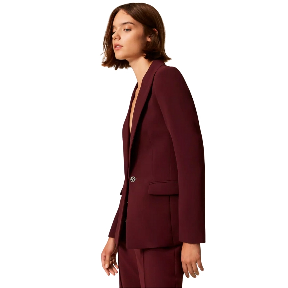 Giacca Blaze Twinset con Oval T