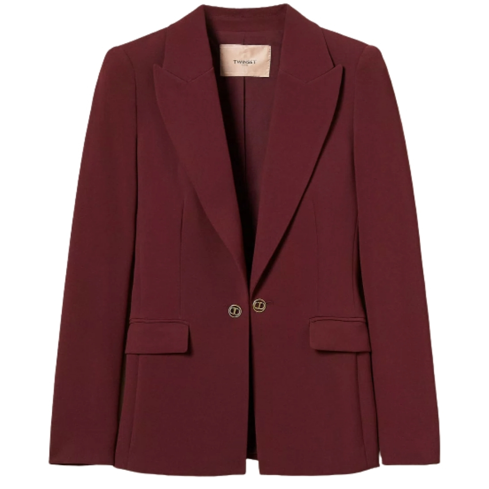 Giacca Blaze Twinset con Oval T