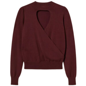 Maglia Twinset con cut-out e incrocio