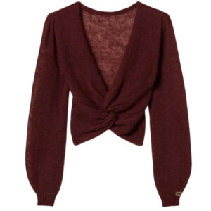 Coprispalle Twinset in maglia misto mohair