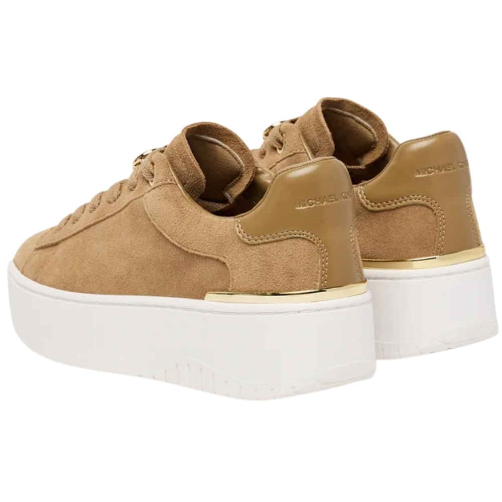 Sneaker Michael Kors in pelle scamosciata con plateau