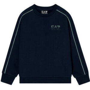 Felpa EA7 in misto cotone organico asv