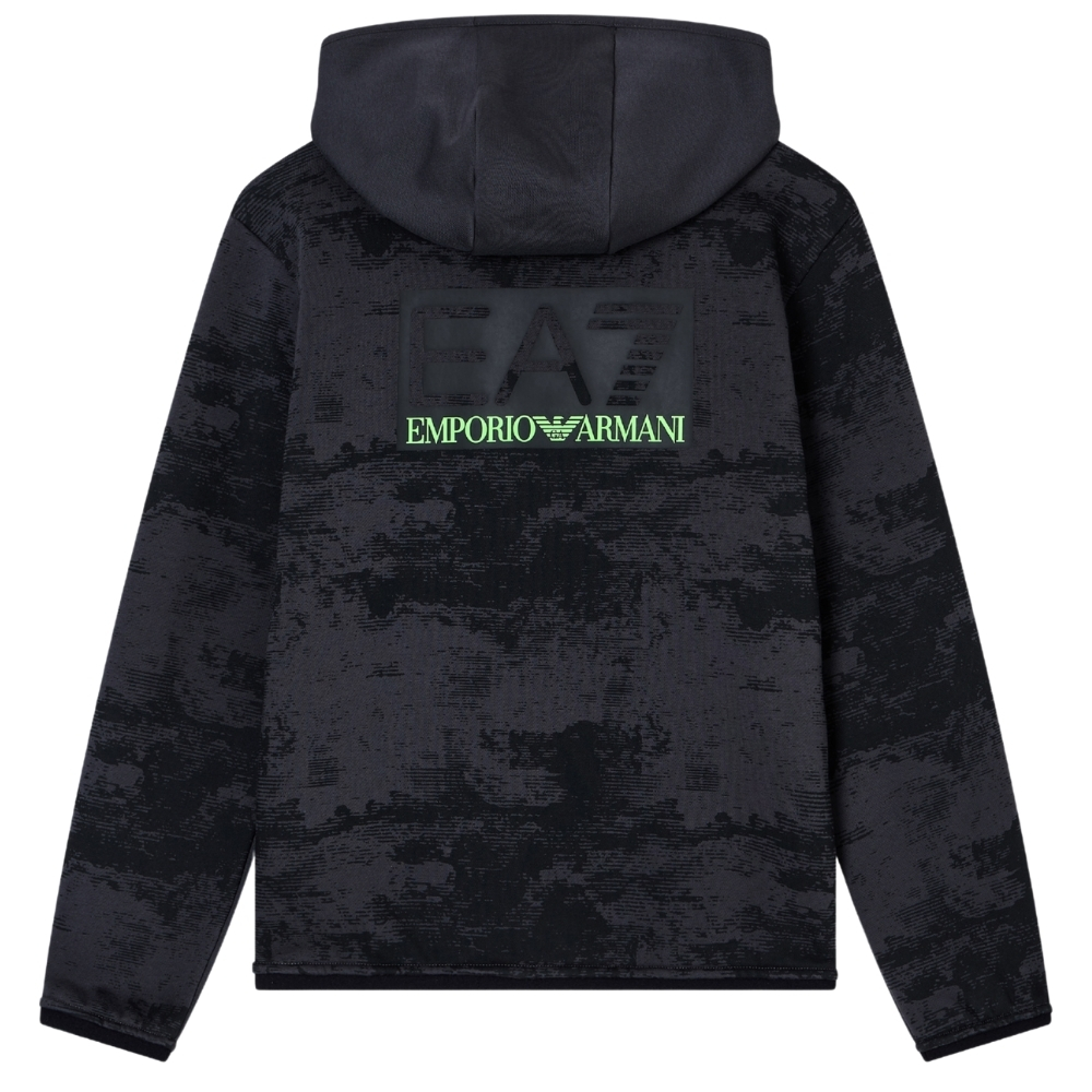 Felpa EA7 Graphic Series Boy con cappuccio