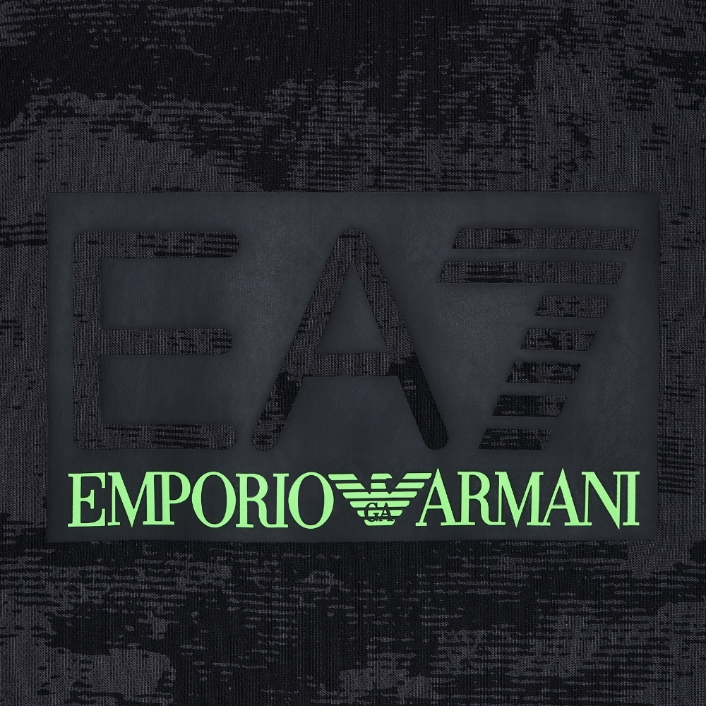 Felpa EA7 Graphic Series Boy con cappuccio