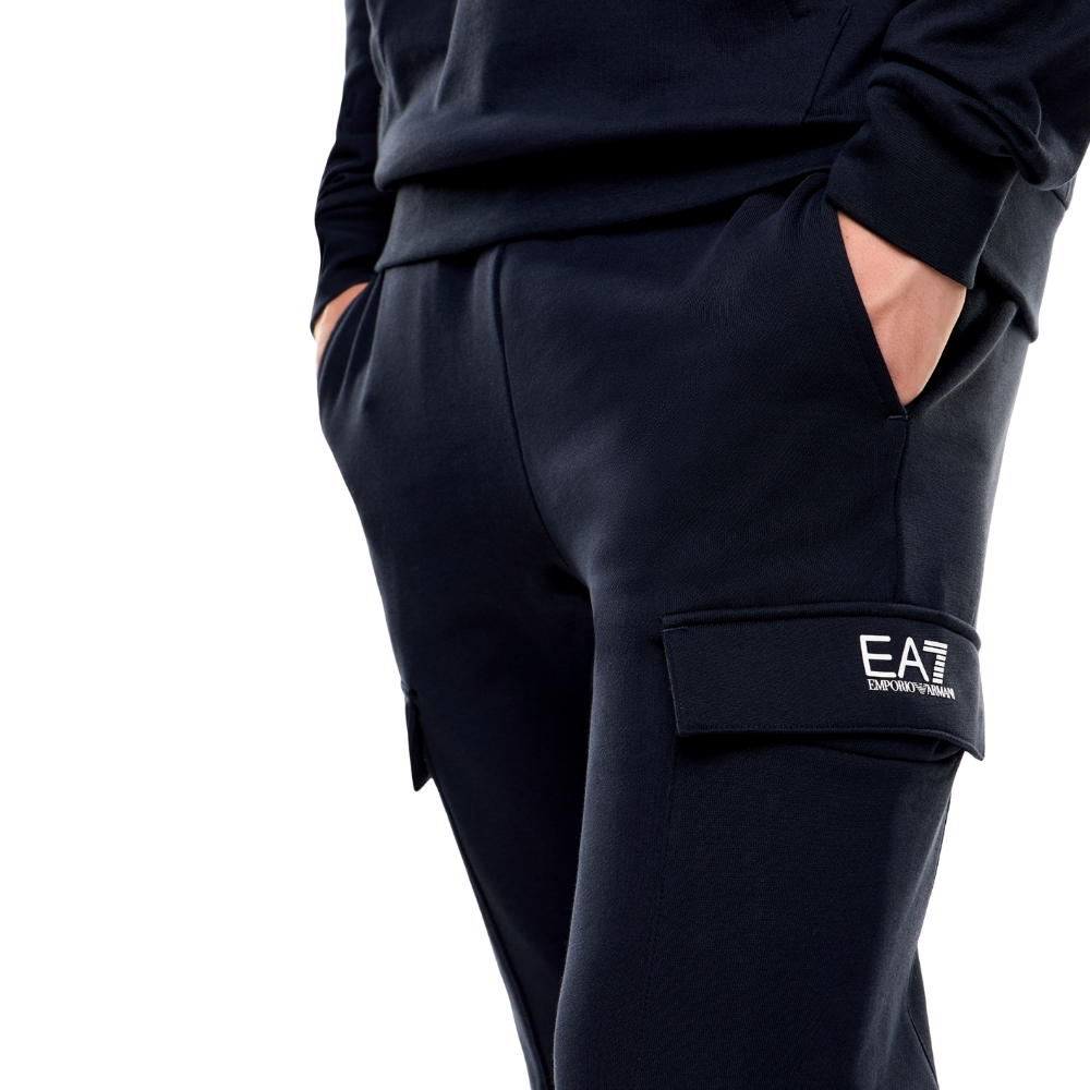 Pantaloni Jogger EA7 in misto cotone