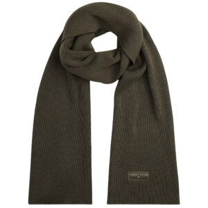 Sciarpa Tommy Jeans in maglia con logo lineare