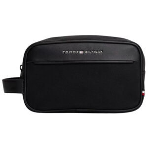 Pochette Tommy Hilfiger con texture a contrasto