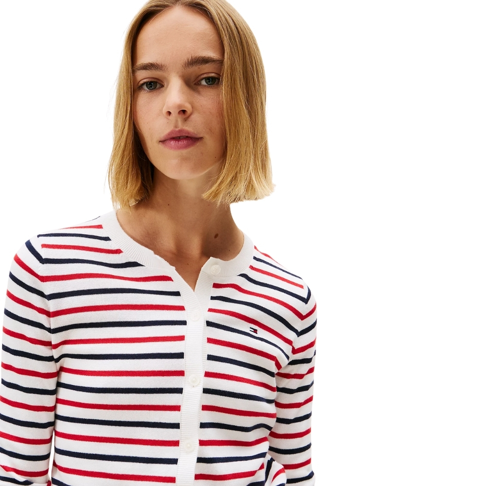Cardigan Tommy Jeans a righe