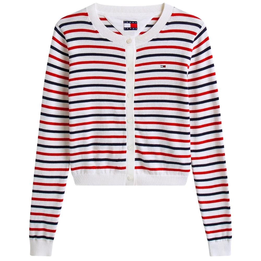 Cardigan Tommy Jeans a righe