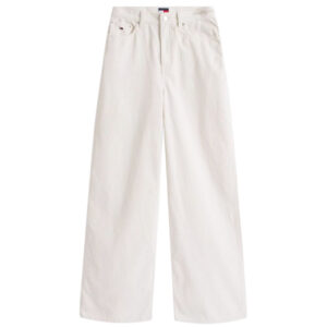 Pantaloni Tommy Jeans larghi a coste con vita alta