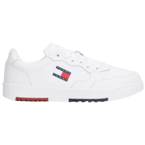 Sneakers Tommy Jeans retro con esterno in pelle