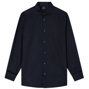 Camicia Armani Exchange logo allover
