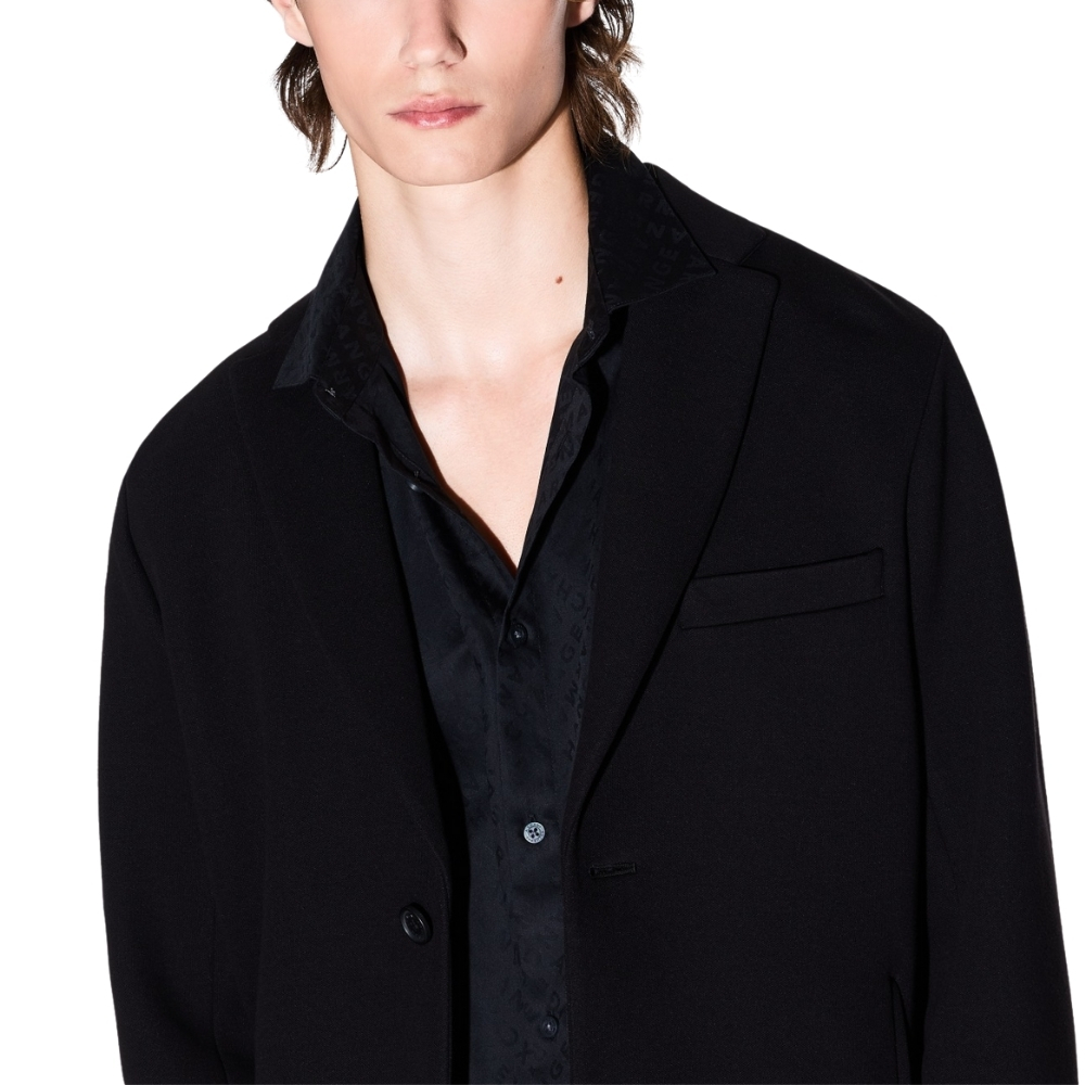 Camicia Armani Exchange logo allover