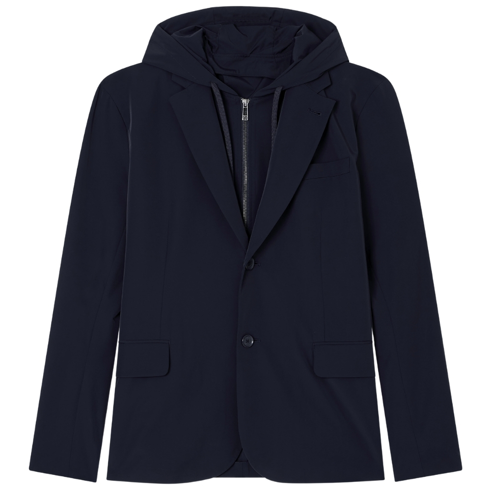 Giacca Michael Kors in nylon con cappuccio