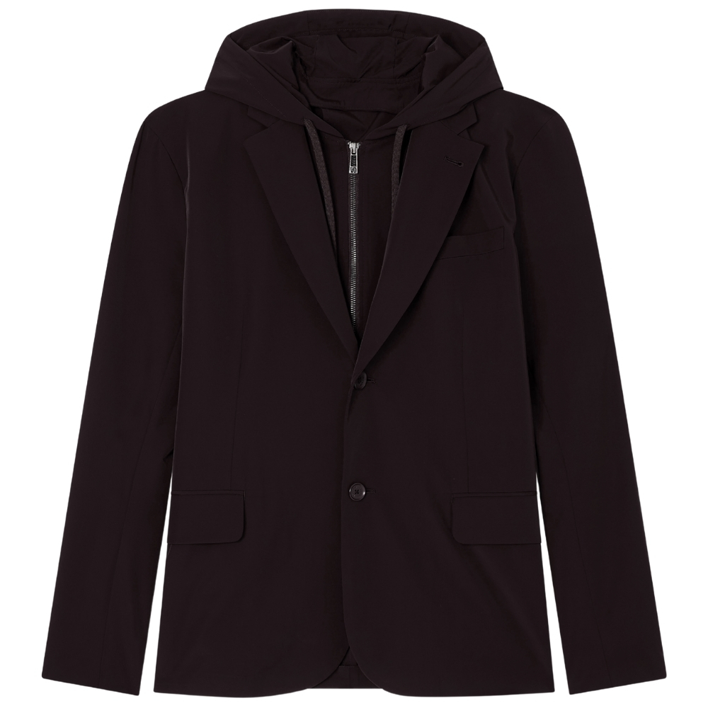 Giacca Michael Kors in nylon con cappuccio