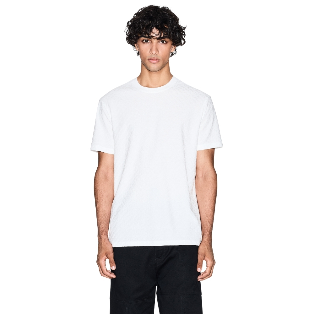 T-Shirt Armani Exchange tessuto jacquard