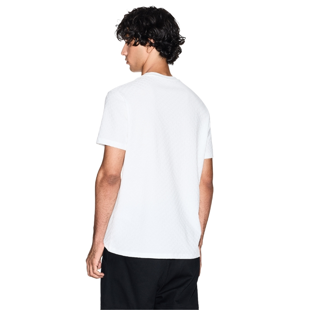 T-Shirt Armani Exchange tessuto jacquard