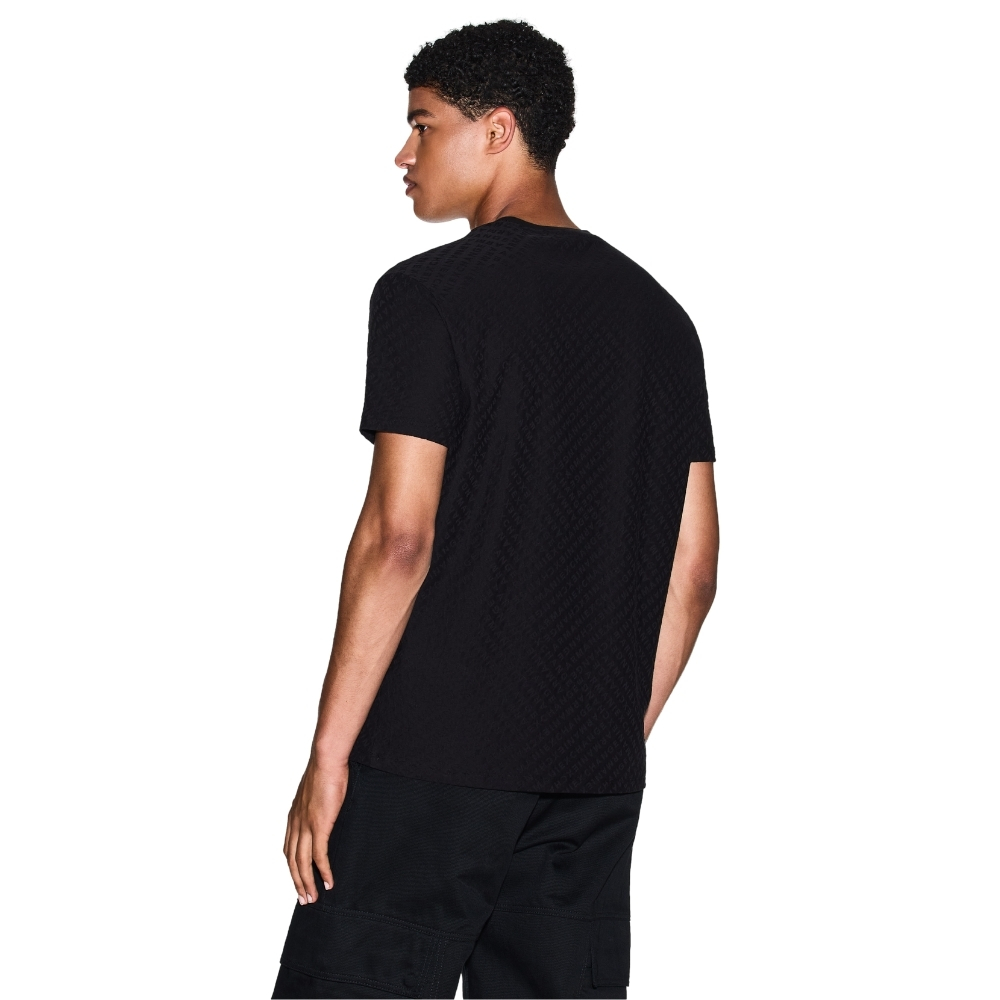 T-Shirt Armani Exchange tessuto jacquard