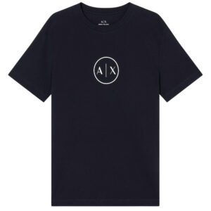 T-Shirt Armani Exchange con logo circolare