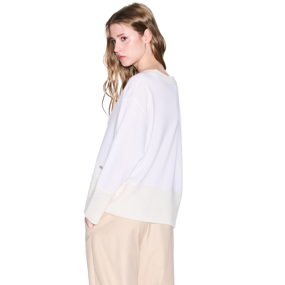 Maglione Armani Exchange in filato misto