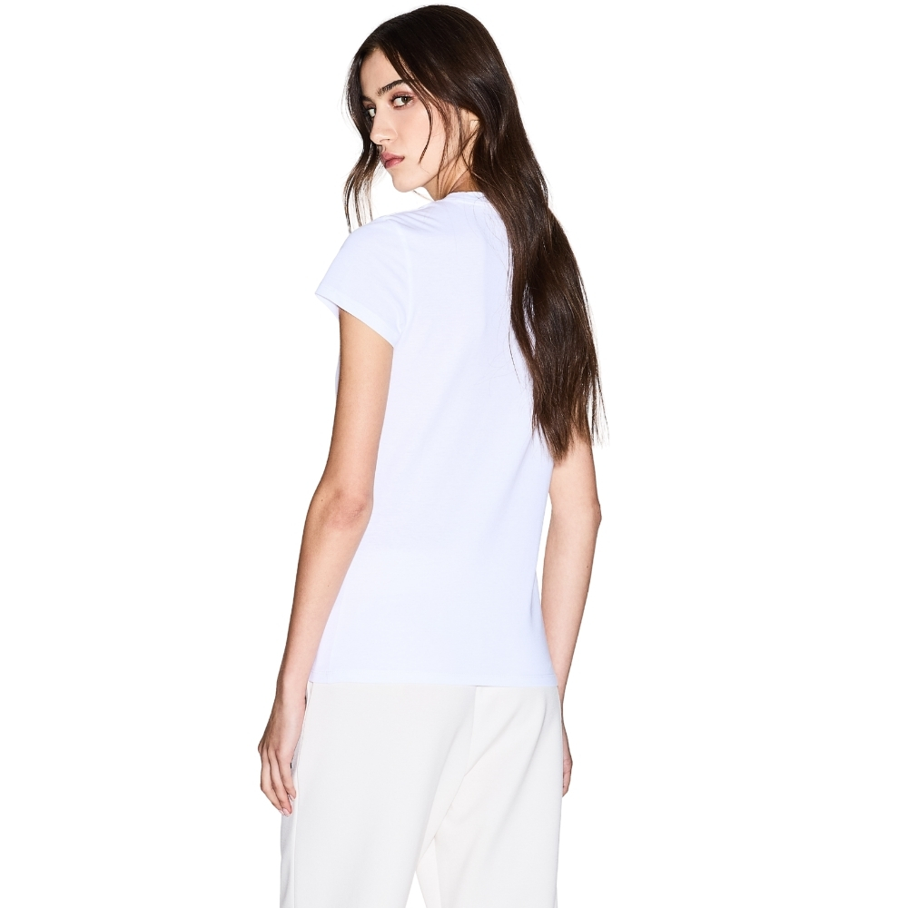 T-Shirt Armani Exchange con logo lettering