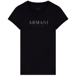 T-Shirt Armani Exchange con logo lettering