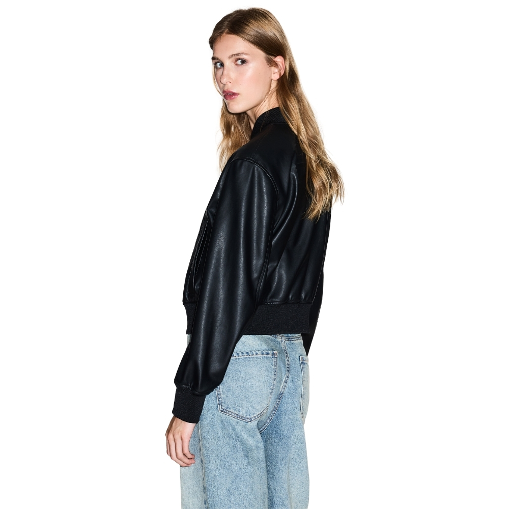 Bomber Armani Exchange in ecopelle