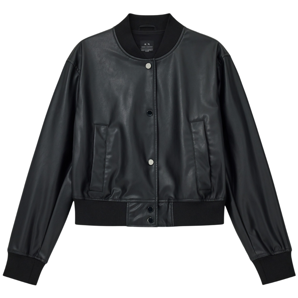 Bomber Armani Exchange in ecopelle