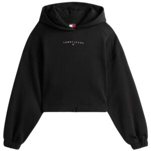 Felpa Tommy Jeans in cotone con cappuccio