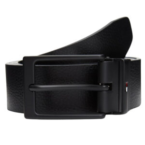 Cintura Tommy Hilfiger reversibile in pelle con bandierina