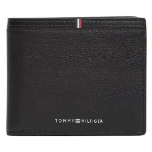 Portafoglio Tommy Hilfiger bifold Corporate in pelle con logo