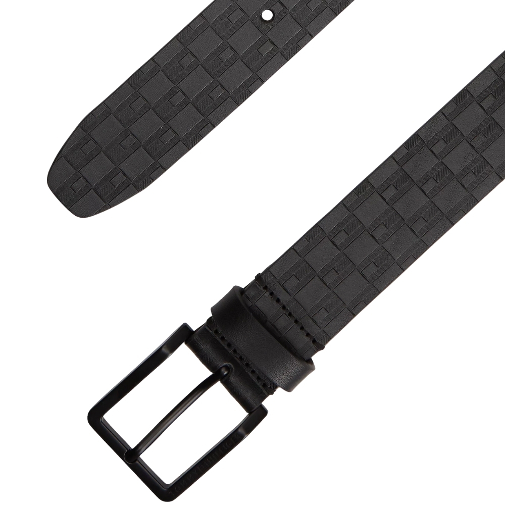 Cintura Tommy Hilfiger TH Flag in pelle