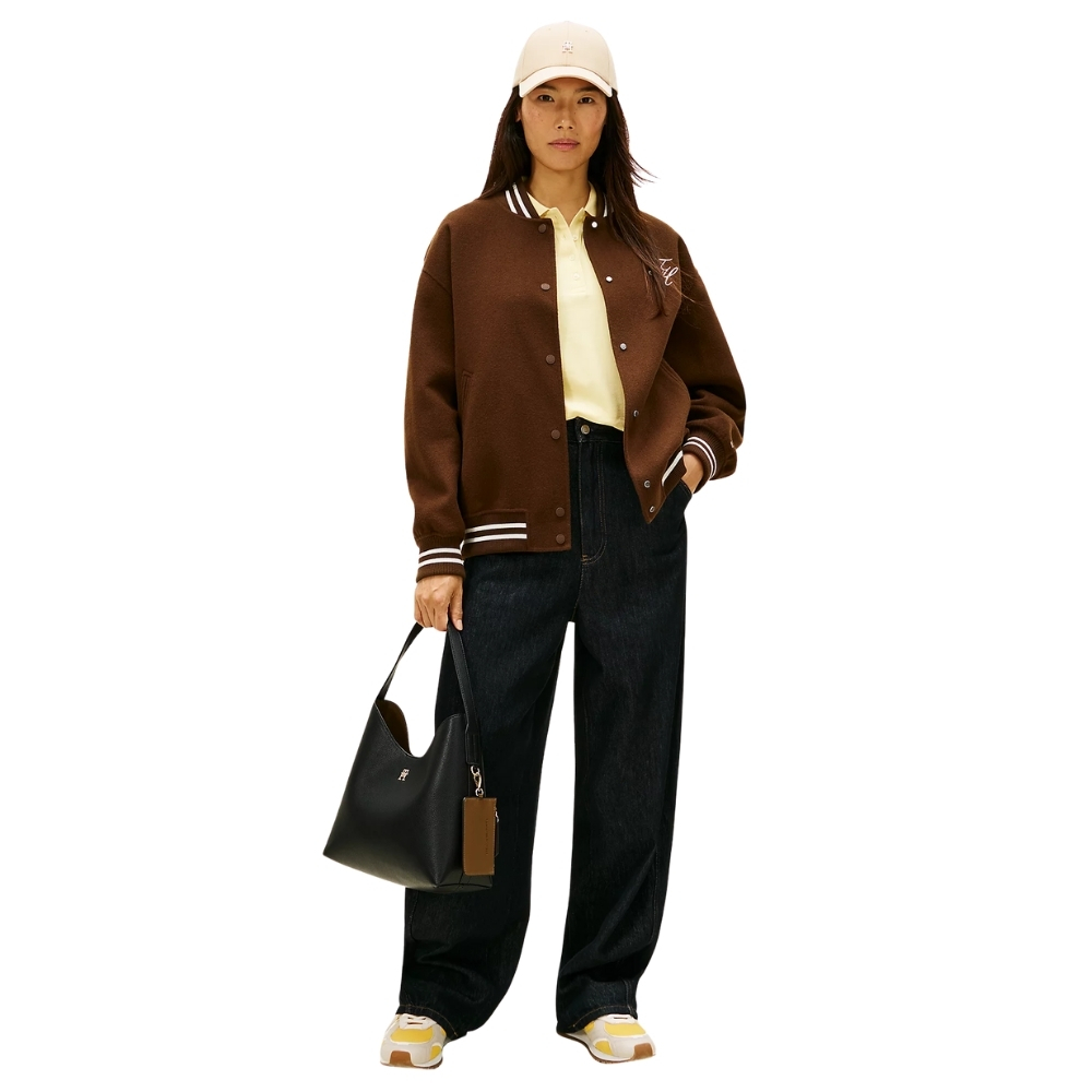 Borsa Tommy Hilfiger Icon con monogramma TH