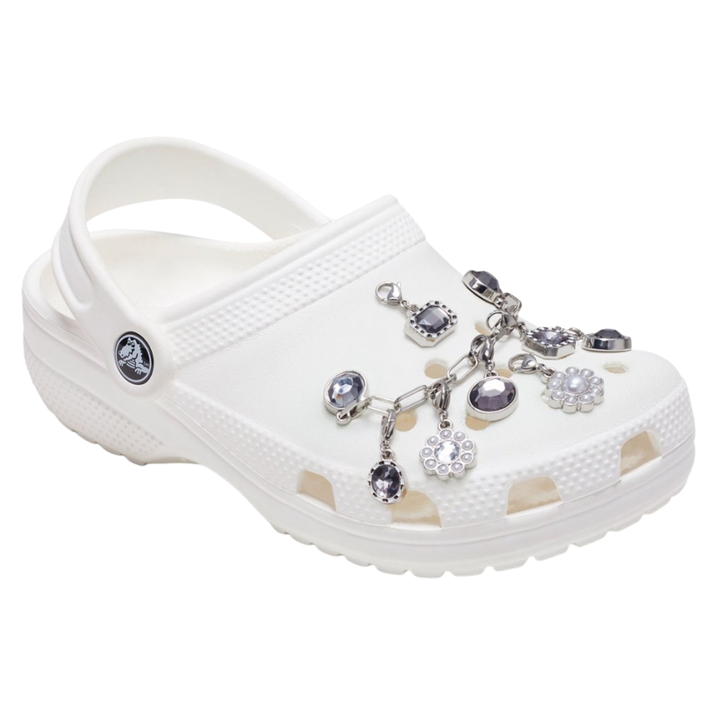 Crocs Silver Adjustable Charm Chain