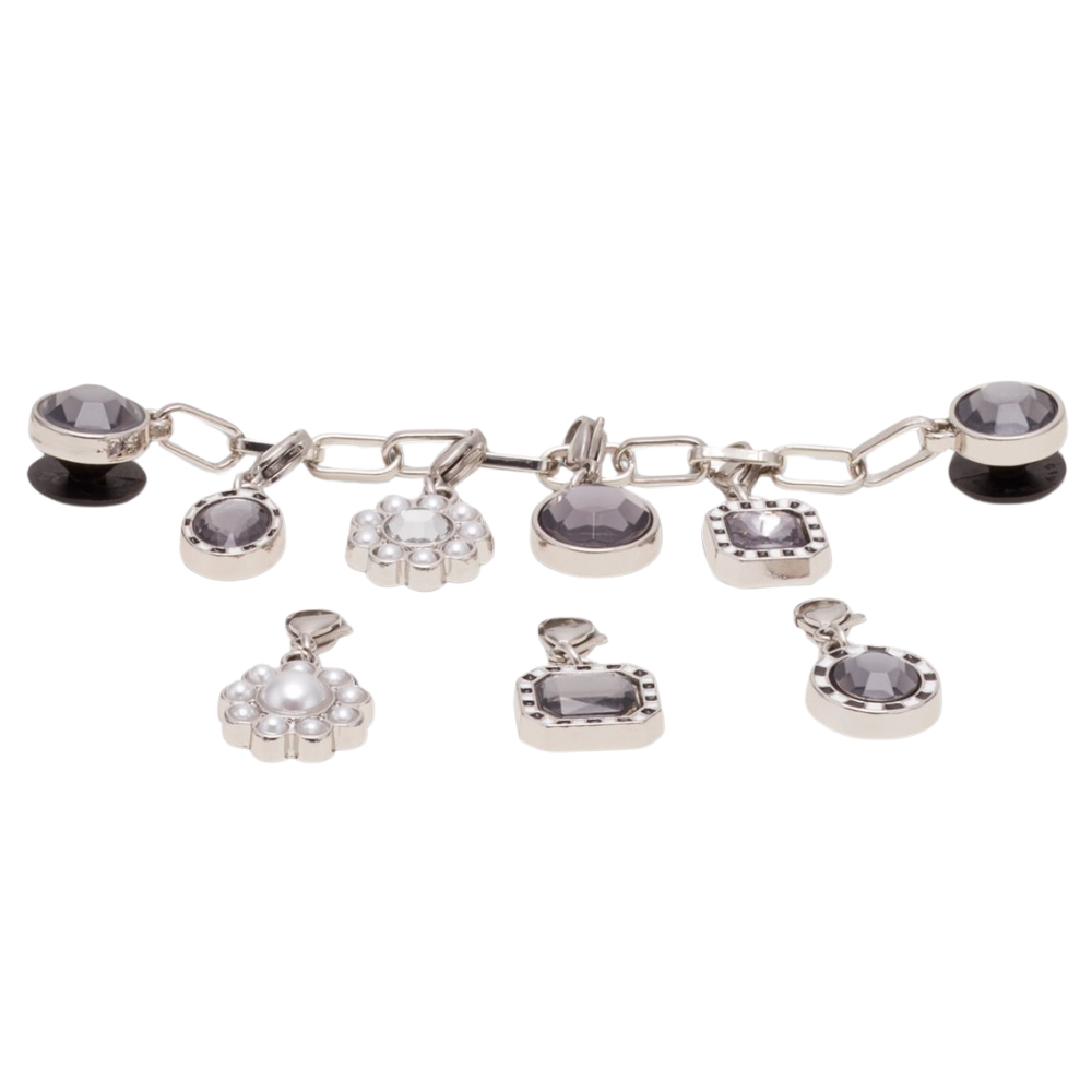 Crocs Silver Adjustable Charm Chain