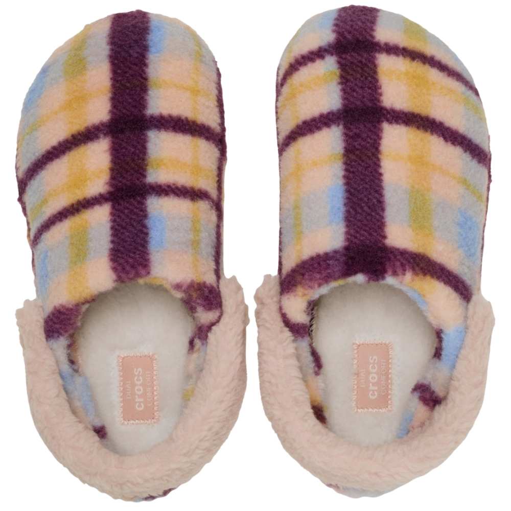 Crocs Classic Cozzzy Plaid Slipper