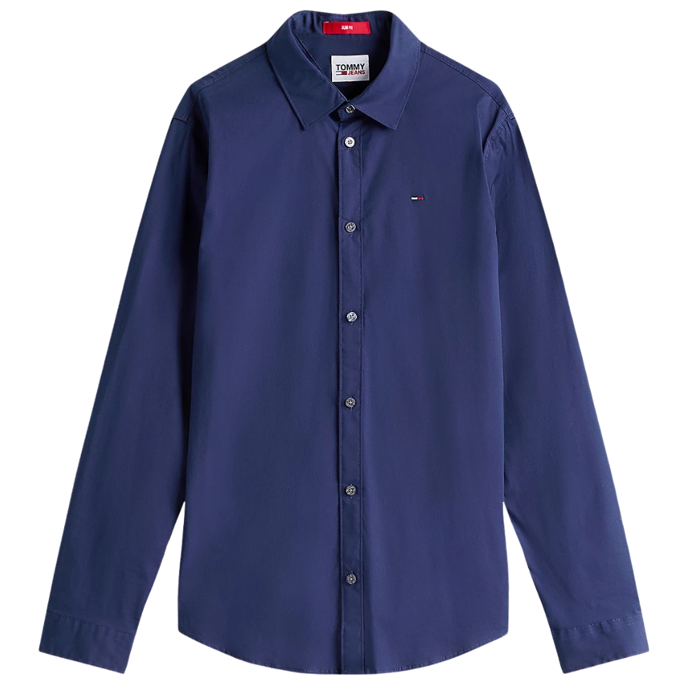 Camicia Tommy Hilfiger slim fit in popeline