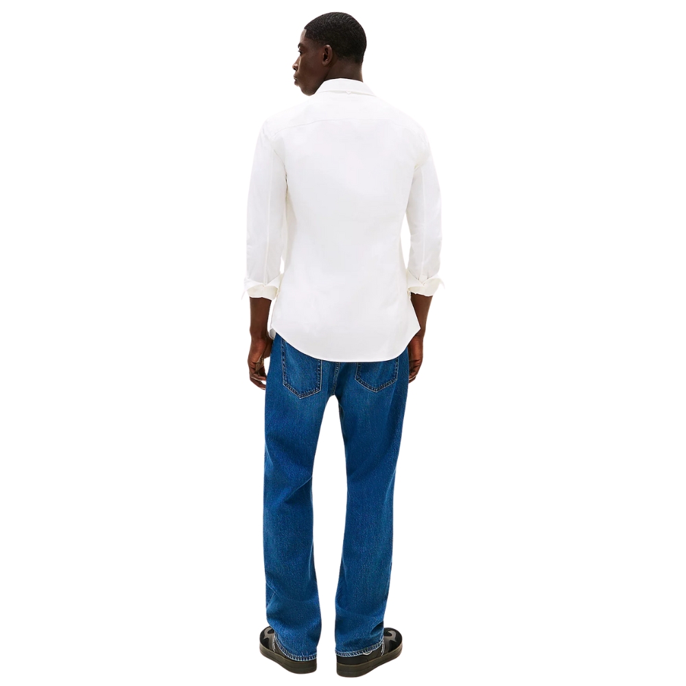 Camicia Tommy Jeans slim fit in popeline