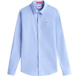 Camicia Tommy Jeans slim fit in popeline
