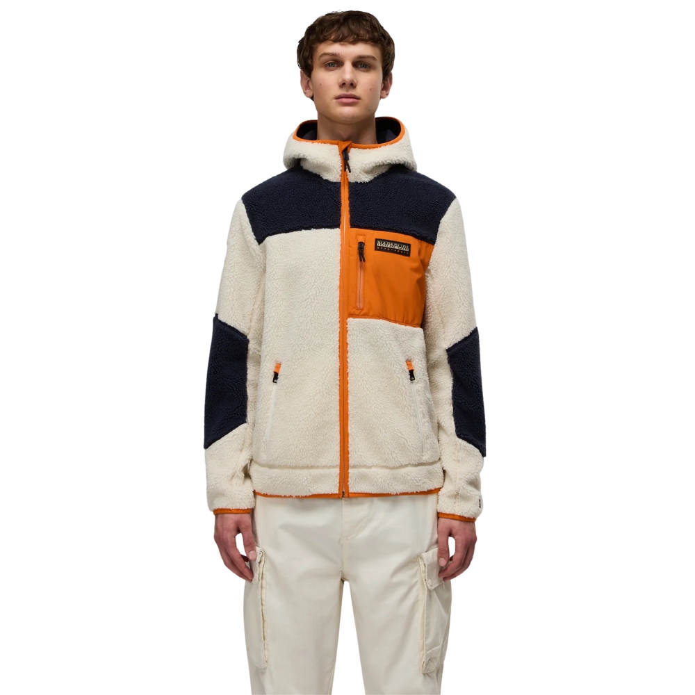 Felpa Napapijri con cappuccio e zip