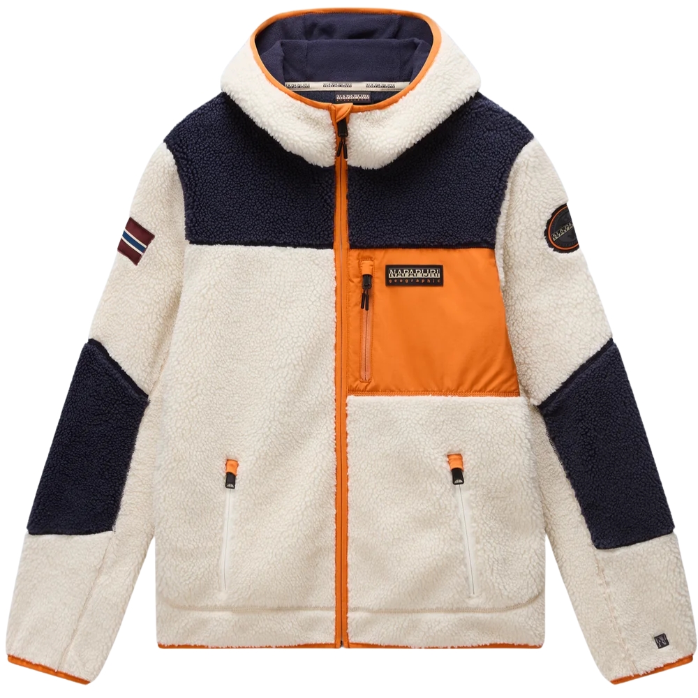 Felpa Napapijri con cappuccio e zip