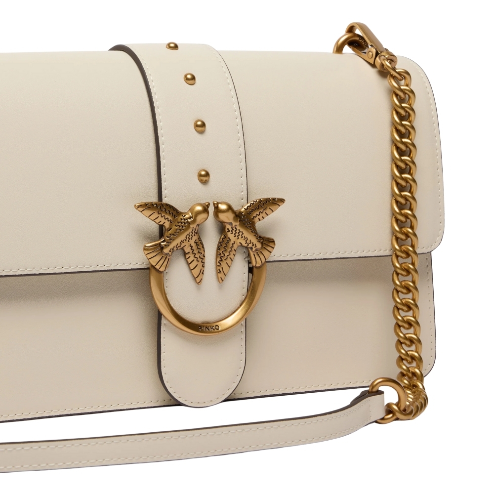 Borsa a mano Pinko media Love Bag One in pelle